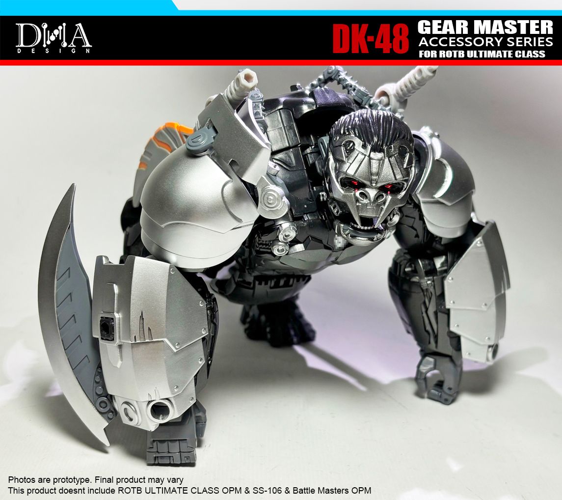 おすすめ DNA Design DK-48 Apelinq Gear Master Upgrade Kit Images SF・ファンタジー・ホラー